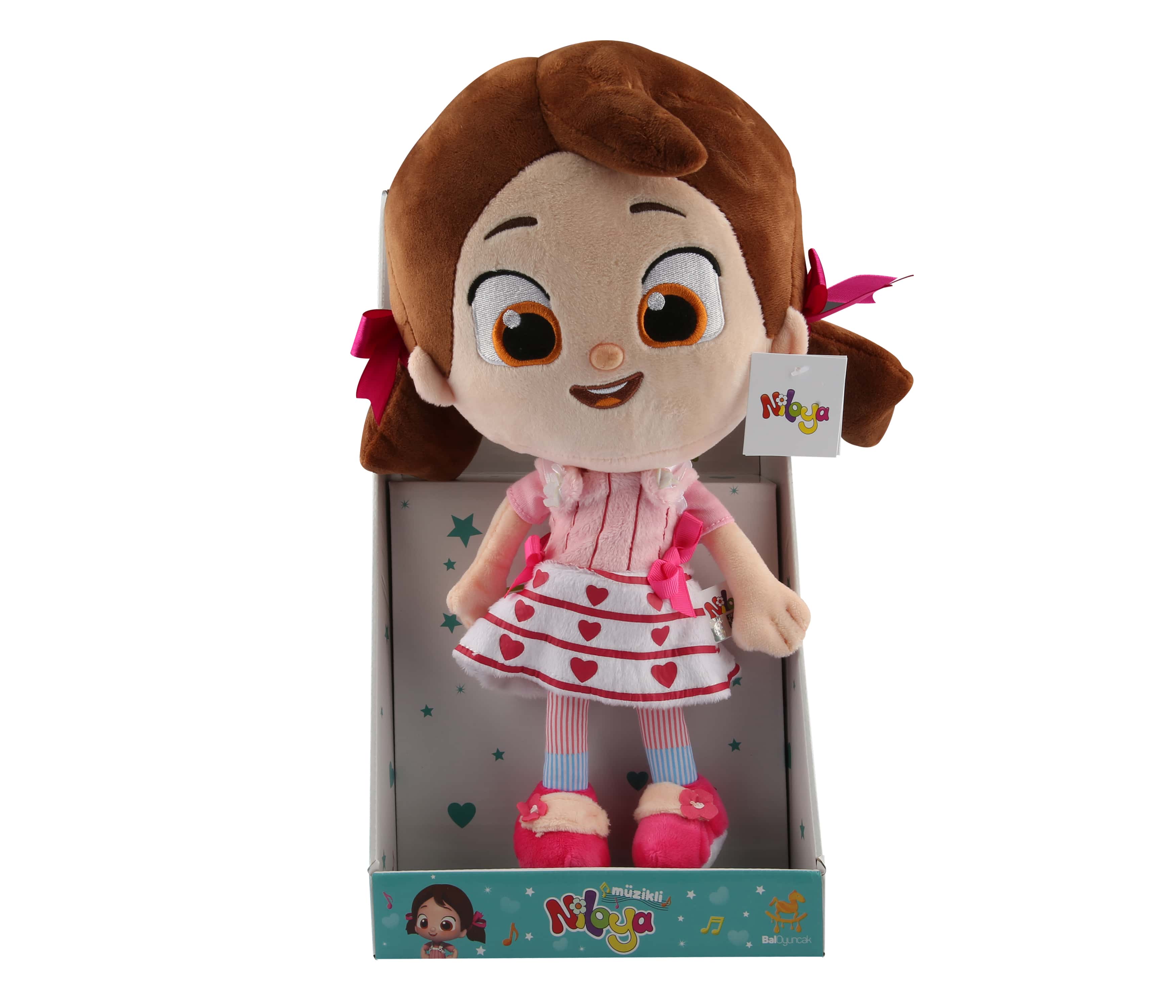 Niloya Kalpli Müzikli Peluş Bebek 35 cm 169.41 TL + KDV