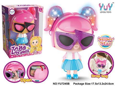 Leyo Dolls Super Star Pembe